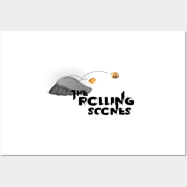 The Rolling Scones Wall Art by Moopichino